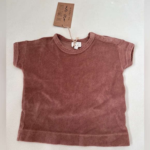 The Simple Folk Terry Tee 0-3months - Picture 3 of 14